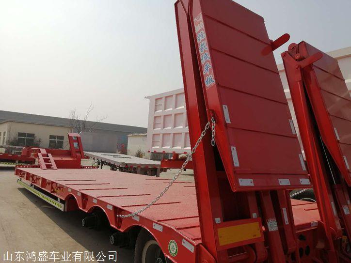 13.5米重型拖车运输大型挖掘机 生产厂家