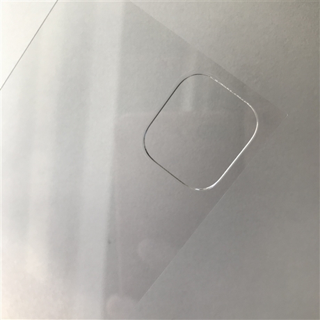 led玻璃盖板蚀刻 摄像头玻璃蚀刻价格 后盖蚀刻片价格