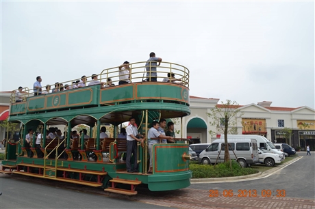 电动观光车 博瑞特旅游观光火车 20多年制造厂家 