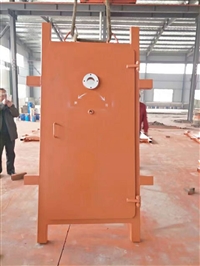 矿用防水密闭门 1.1*1.8m抗冲击波门 加工定做防水密闭门