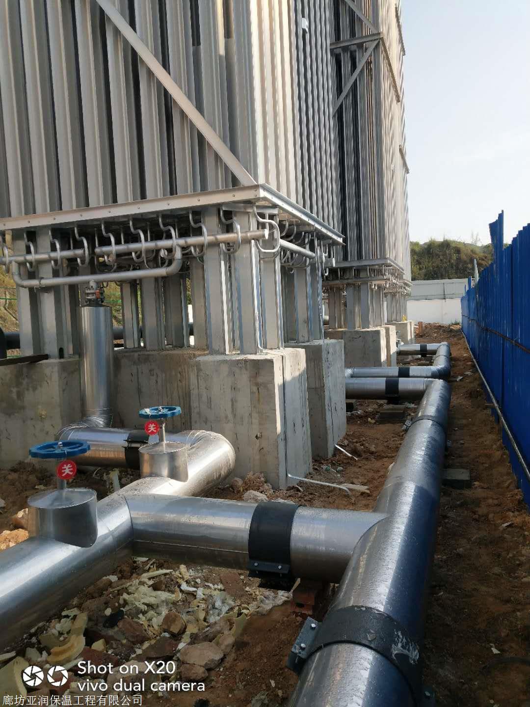 新闻河北廊坊固安低温管道保温pir管壳施工价格