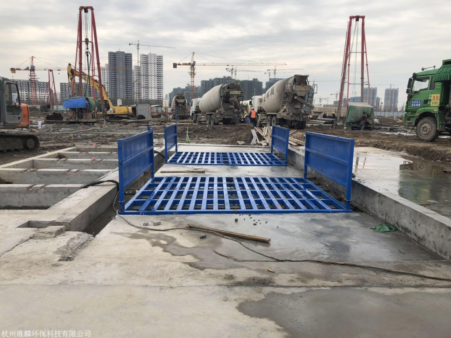 宜春工地运输车自动冲洗泥巴设备 冲洗车轮装置