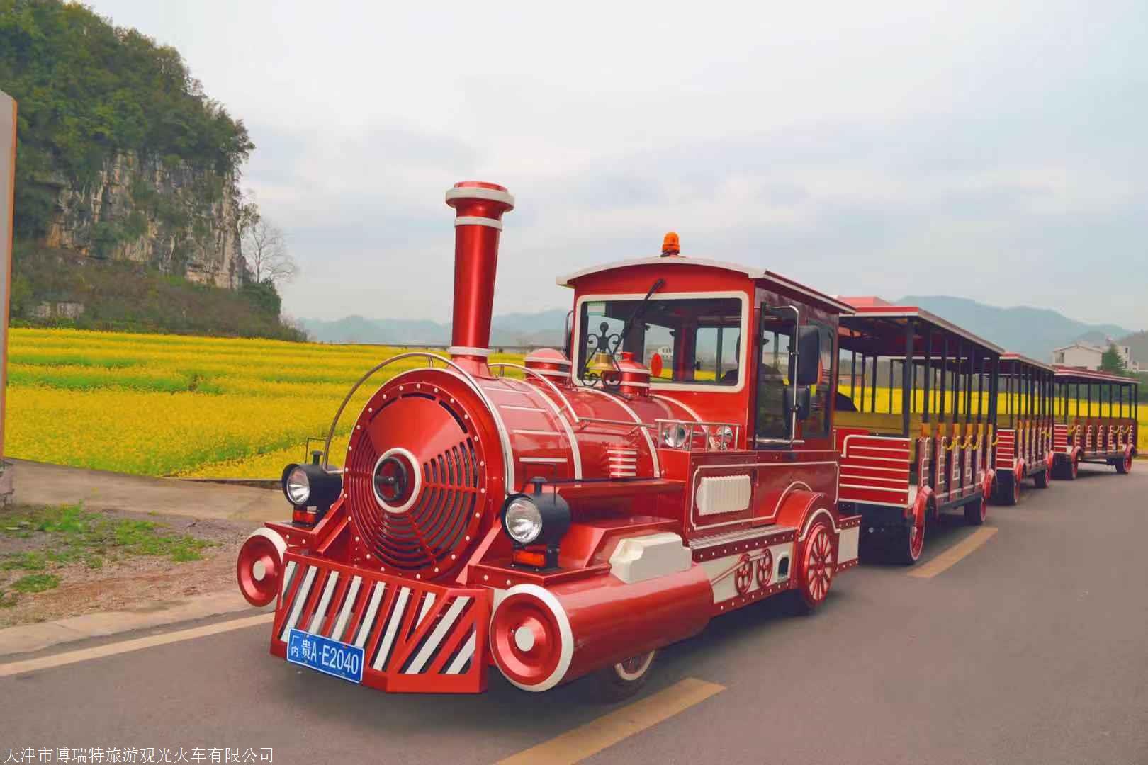 无轨小火车  一台观光火车生产厂家  森林小火车厂家