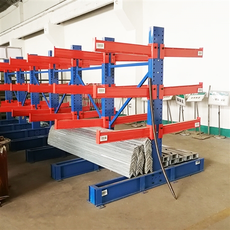 悬臂货架钢筋管材仓库重型货架