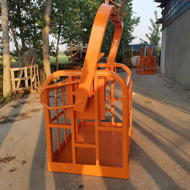 厂家直销吊车吊筐吊车吊篮价格高空作业吊篮园林作业吊篮