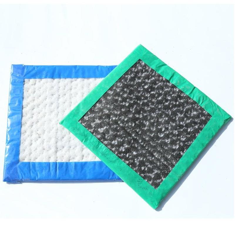 锦旺膨润土防水毯 gcl垫4800g5千克 6kg覆膜河道/垃圾填埋场专用