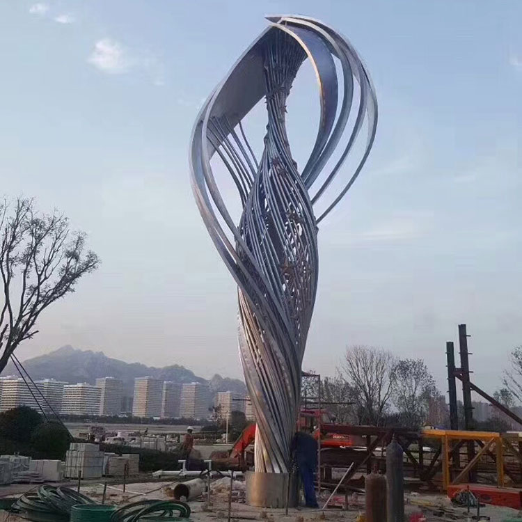 深汕特别合作区定制钢构雕塑 创意雕塑艺术装置 景观雕塑广场