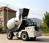农村建房用混凝土搅拌机 久鼎源自动上料搅拌机价格