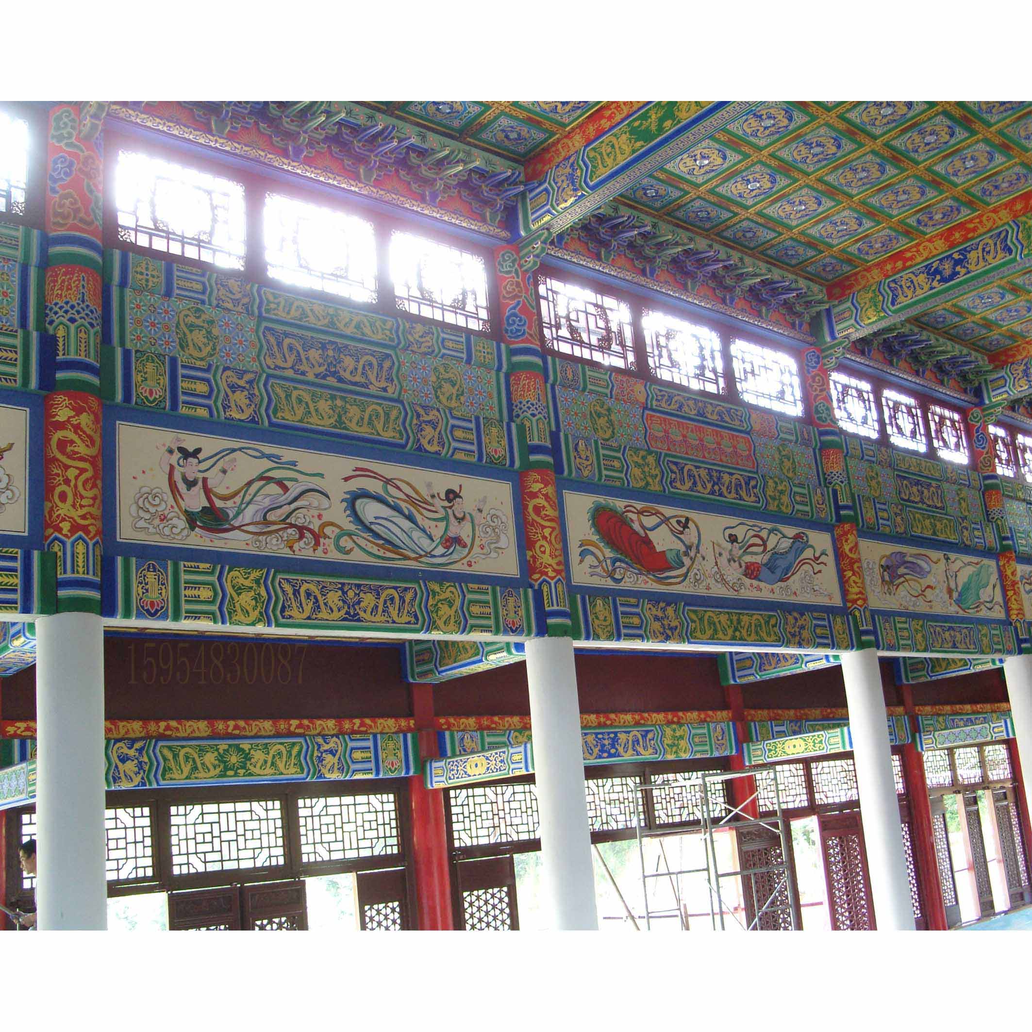 古建筑油漆彩绘寺庙道观彩绘