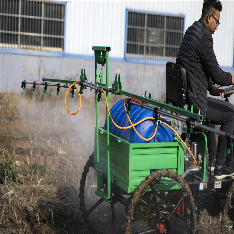 农用长喷杆式打药机 高杆作物打药机