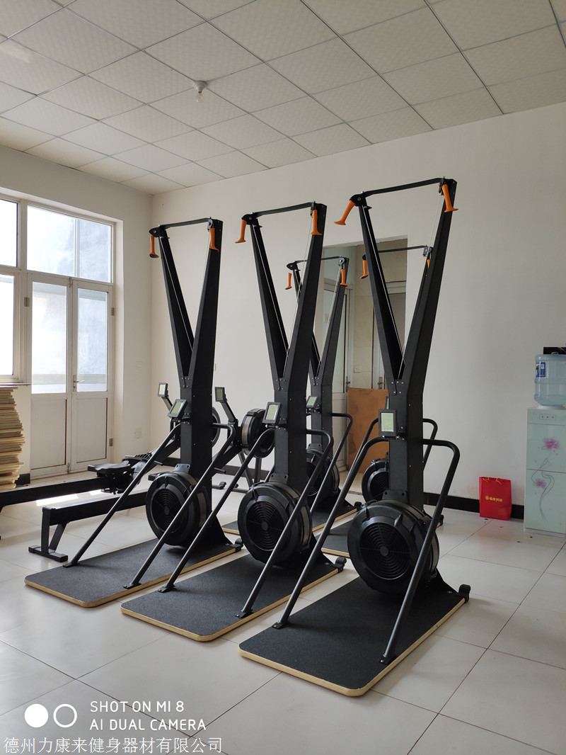 力康来 室内智能风阻滑雪机 健身房收腹有氧运动器材 体育器材