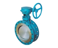 山东泽荣D43H、D343H 型-金属硬密封蝶阀