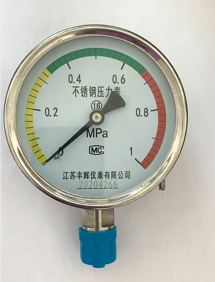 弹性式压力表安装方式直接安装测量精确度标准压力计显示方式数显精度