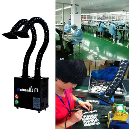 电子厂焊锡吸烟怎么处理流水线烙铁烟净化器