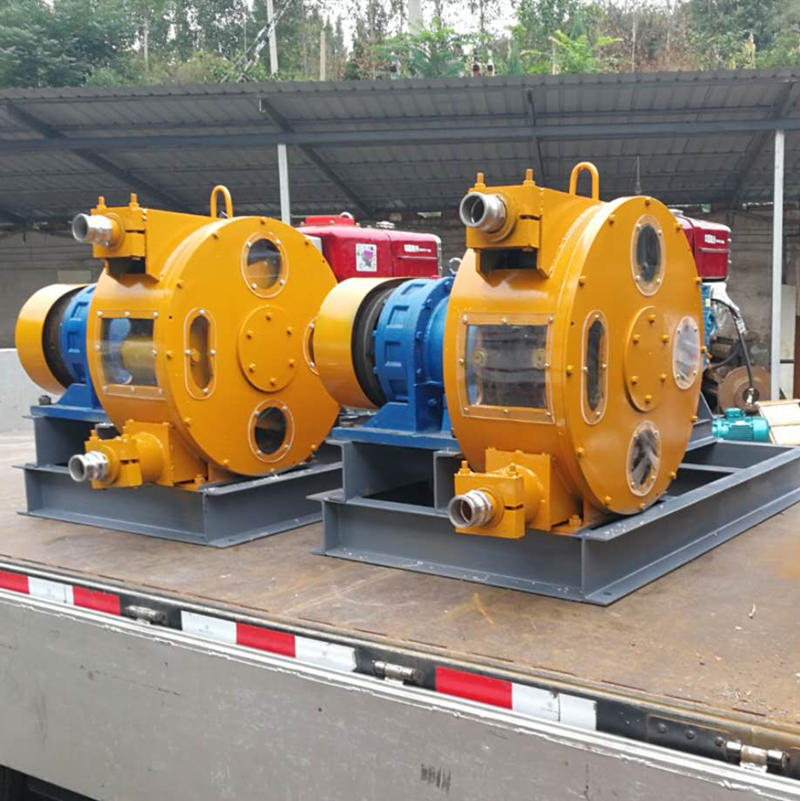 煤矿渣浆输送泵 砂浆挤压泵耐腐蚀性能