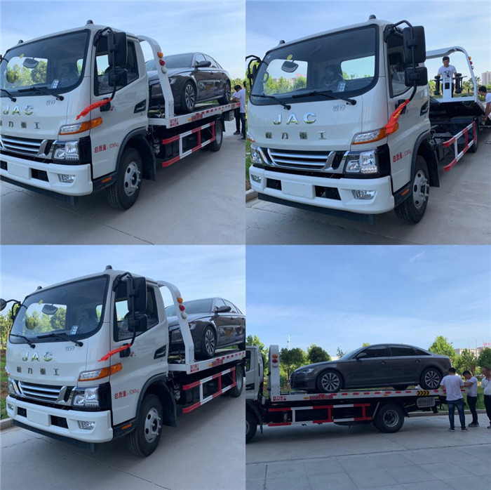 晋城一拖二清障车应急救援拖车