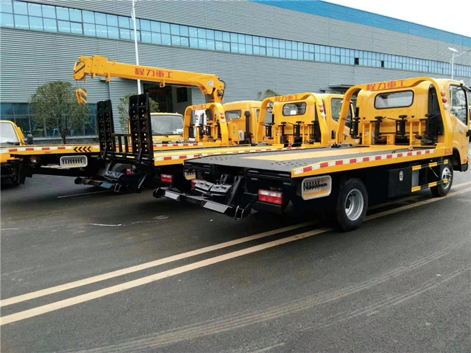 宿州一拖二清障车应急救援拖车