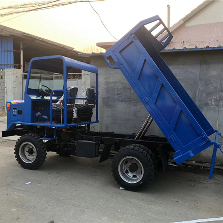 3吨四不像四驱运输车 液压自卸翻斗车 矿用农用四不像价格