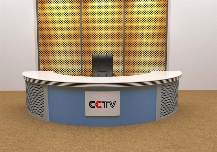 演播桌电视台播音桌厂家定制