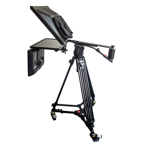 昱阳GX19ZS电视播音口播双屏提词器 带监看hdmi输入提词器