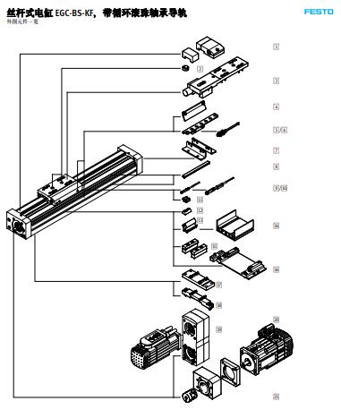 采购德国FESTO伺服马达，带变速箱