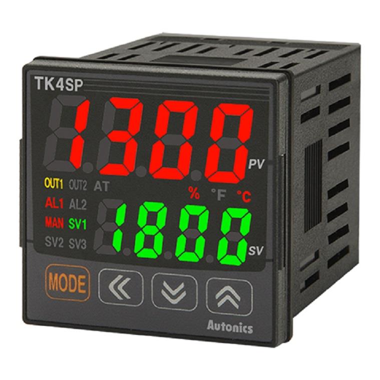 进口温控器tk4sp韩国高速四位两排显示智能温度控制仪表