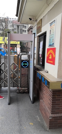 测温门测温安检门价格快递安检门