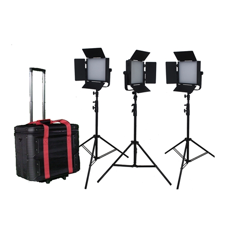 昱阳GXLED60WX便携式外拍套灯 访谈录播 视频直播60W便携led灯
