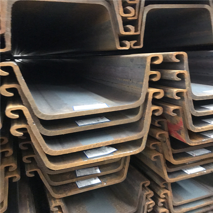 拉森钢板桩l型钢板桩u型钢板桩一站式供应现货供应