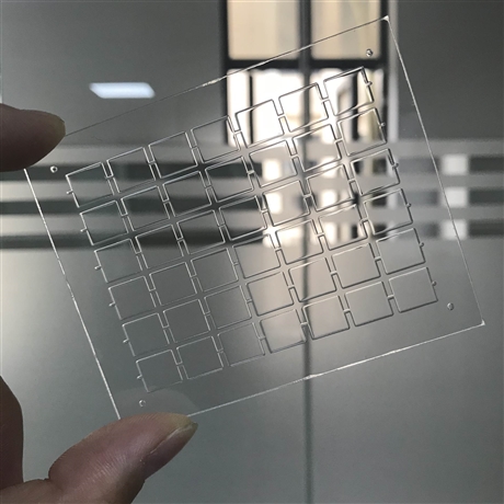 广东LED盖板玻璃激光切割厂家 LED玻璃盖板片批发