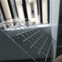 LED盖板玻璃激光切割厂家 LED玻璃盖板切割蚀刻工艺