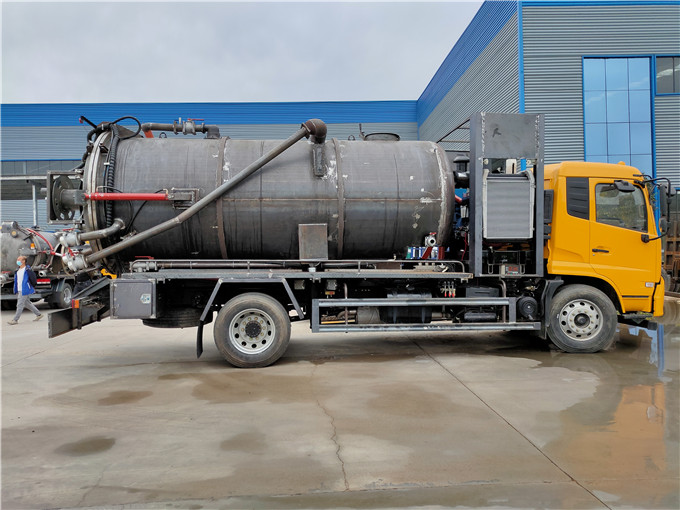 市政拉10吨污泥运输车10吨自卸式污泥运输车报价说明
