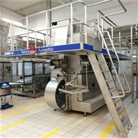 二手利乐灌装机250ml容量牛奶饮料砖包