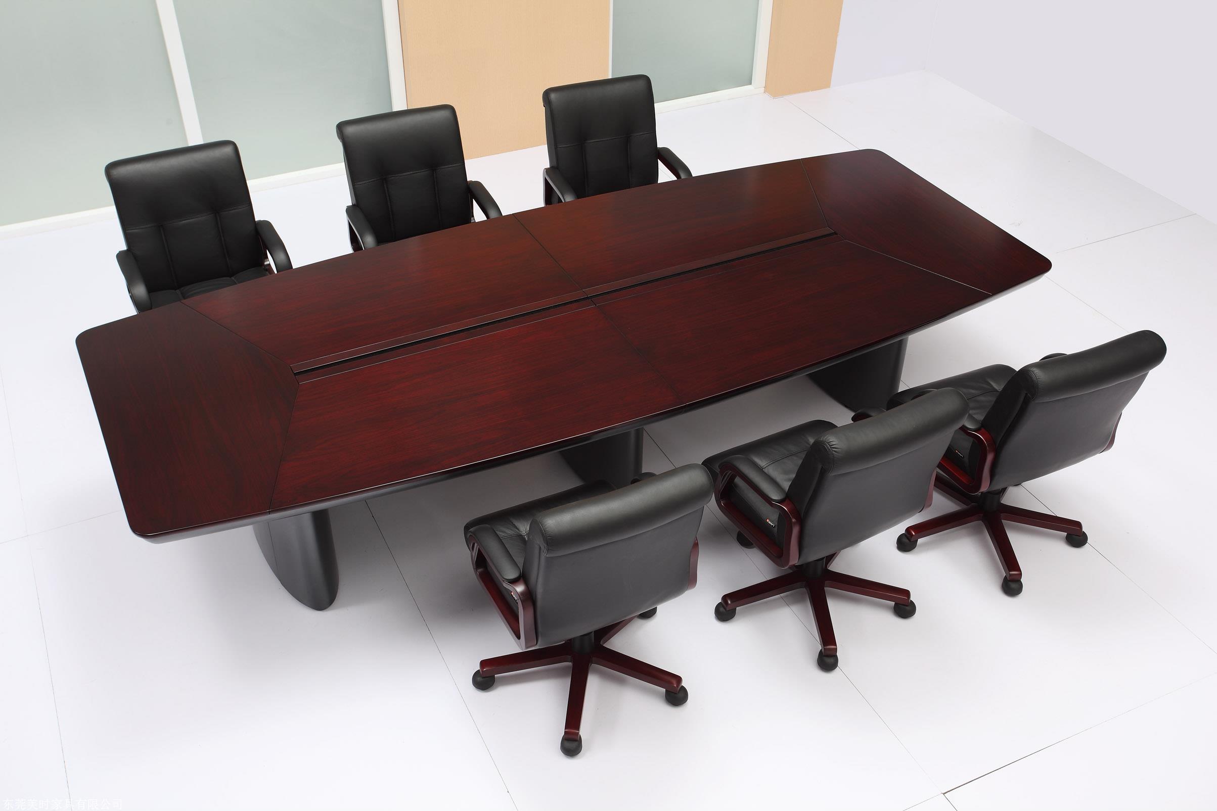 美时办公家具提供公司管理层系列办公桌公司高管理想选择