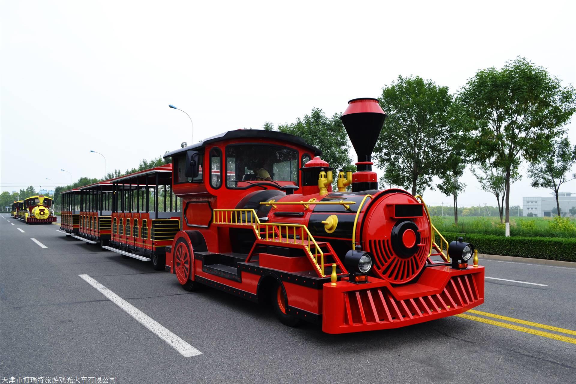 观光小火车制造，YLG-40C系列观光小火车，博瑞特期待您的参观