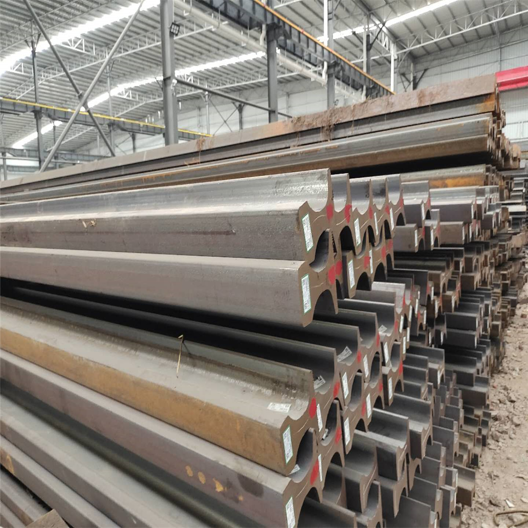 珠海钢轨批发 永洋38kg路轨 22kg轻轨 qu120kg起重钢轨