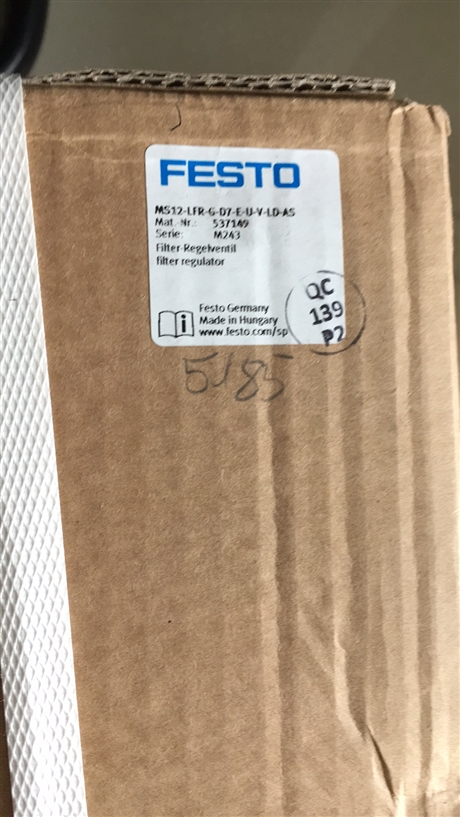 费斯托过滤减压阀外形小巧MS2-LFR-M5-D6-AR-BAR-C-M-B