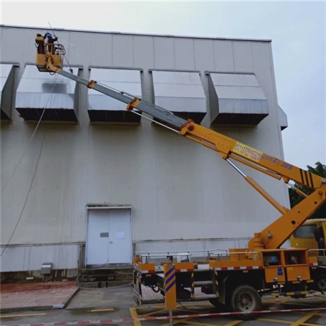 惠阳升高车出租 外墙高空翻新车 招牌安装车出租