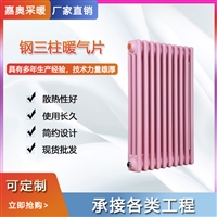 钢三柱暖气片厂家MS3100 钢三柱散热器qfgz600