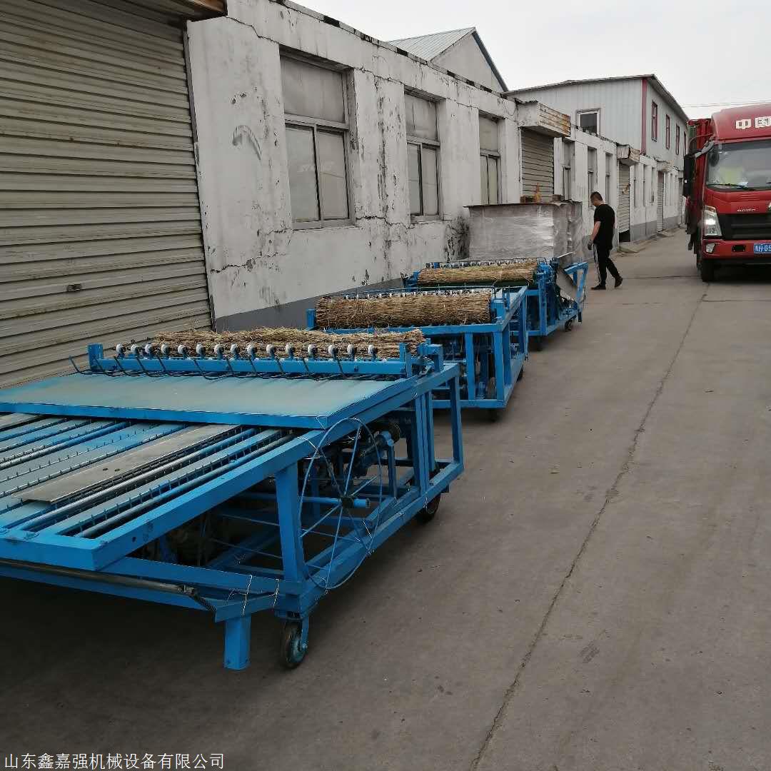 草帘编织机 秸秆草苫机 稻草编织草帘机 大棚草帘加工设备