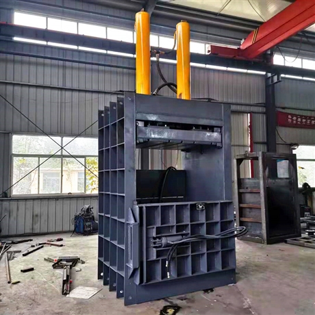 湖南60吨编织袋液压打包机 立式废纸打包机价格