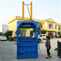 安徽100吨矿泉水瓶打包机 立式废纸打包机厂家