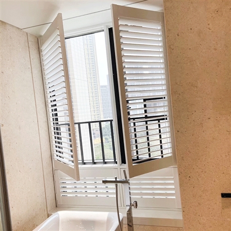 厕所百叶窗 俄罗斯进口椴木 广东深圳佛山广州 实木窗 厂家 生产