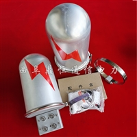 OPGW光缆接头盒 二进二出铝合金帽式接头盒厂家