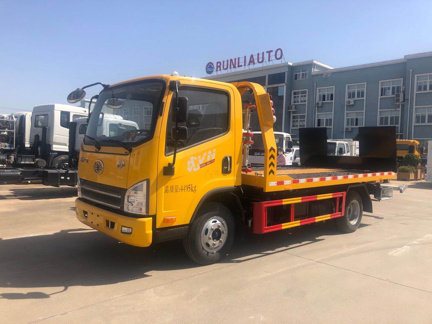 国五蓝牌解放爆款小型救援拖车整车不超重全国上户无忧