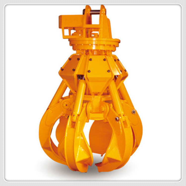 挖掘机莲花抓 摇摆型莲花抓 可用于石材厂 石材抓取装置