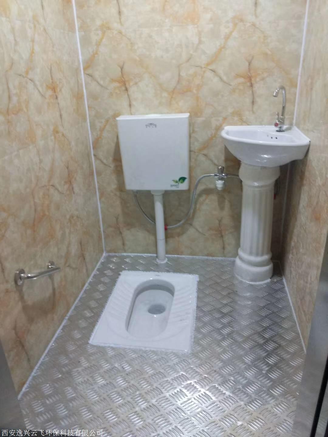 大型水冲移动厕所直排式蹲厕景区户外移动厕所供应商