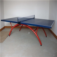 乐山户外乒乓球台 体育场乒乓球台 双折式乒乓球台