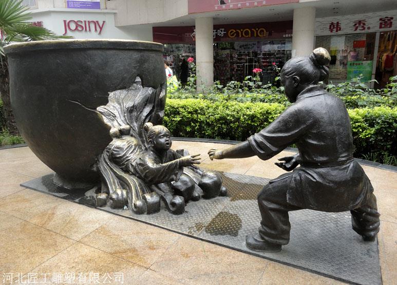 玻璃钢人物雕塑 仿铜铸铜锻铜雕塑