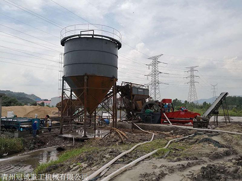 河道淤泥固化设备 无害化污泥处理设备 洗砂泥浆清理机械